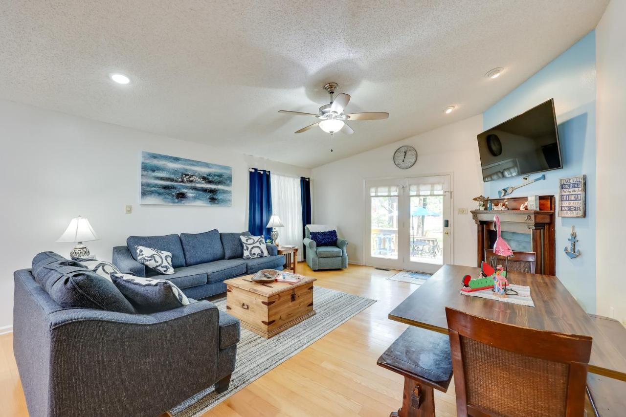 Lakefront Hot Springs Home With Furnished Deck! Extérieur photo