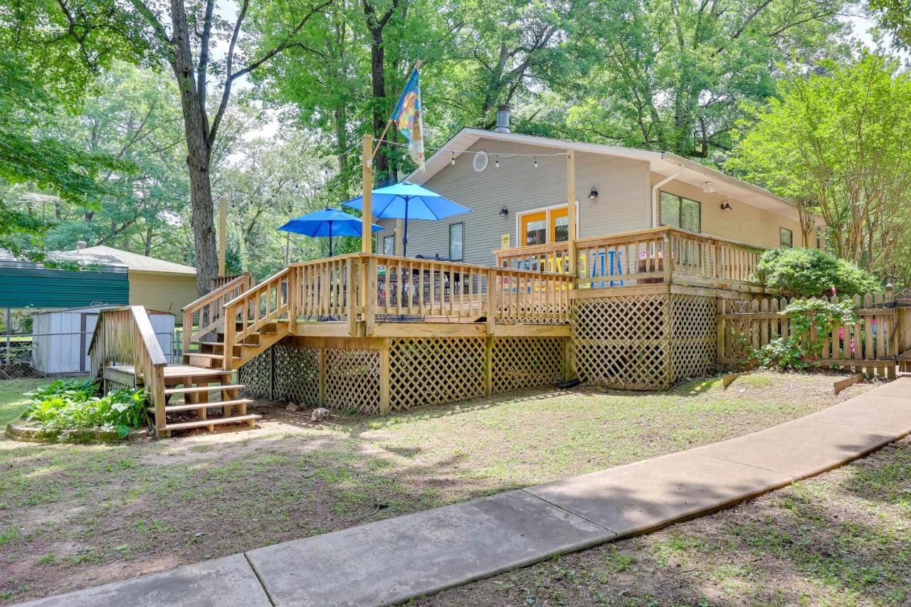 Lakefront Hot Springs Home With Furnished Deck! Extérieur photo