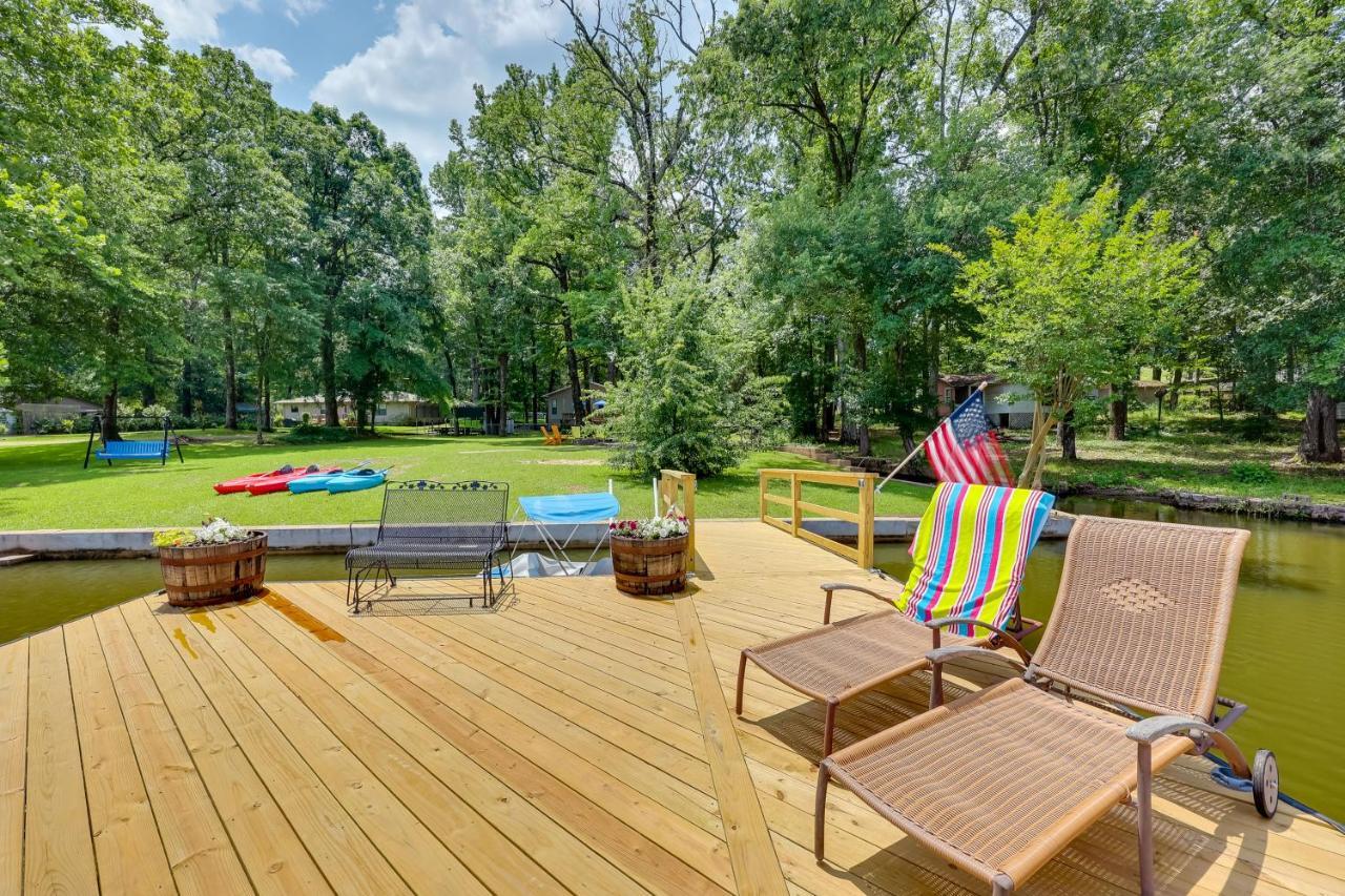 Lakefront Hot Springs Home With Furnished Deck! Extérieur photo